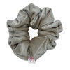 Scrunchies Colet Algodon gris grande