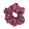 Scrunchies Colet lino purpura suave grande