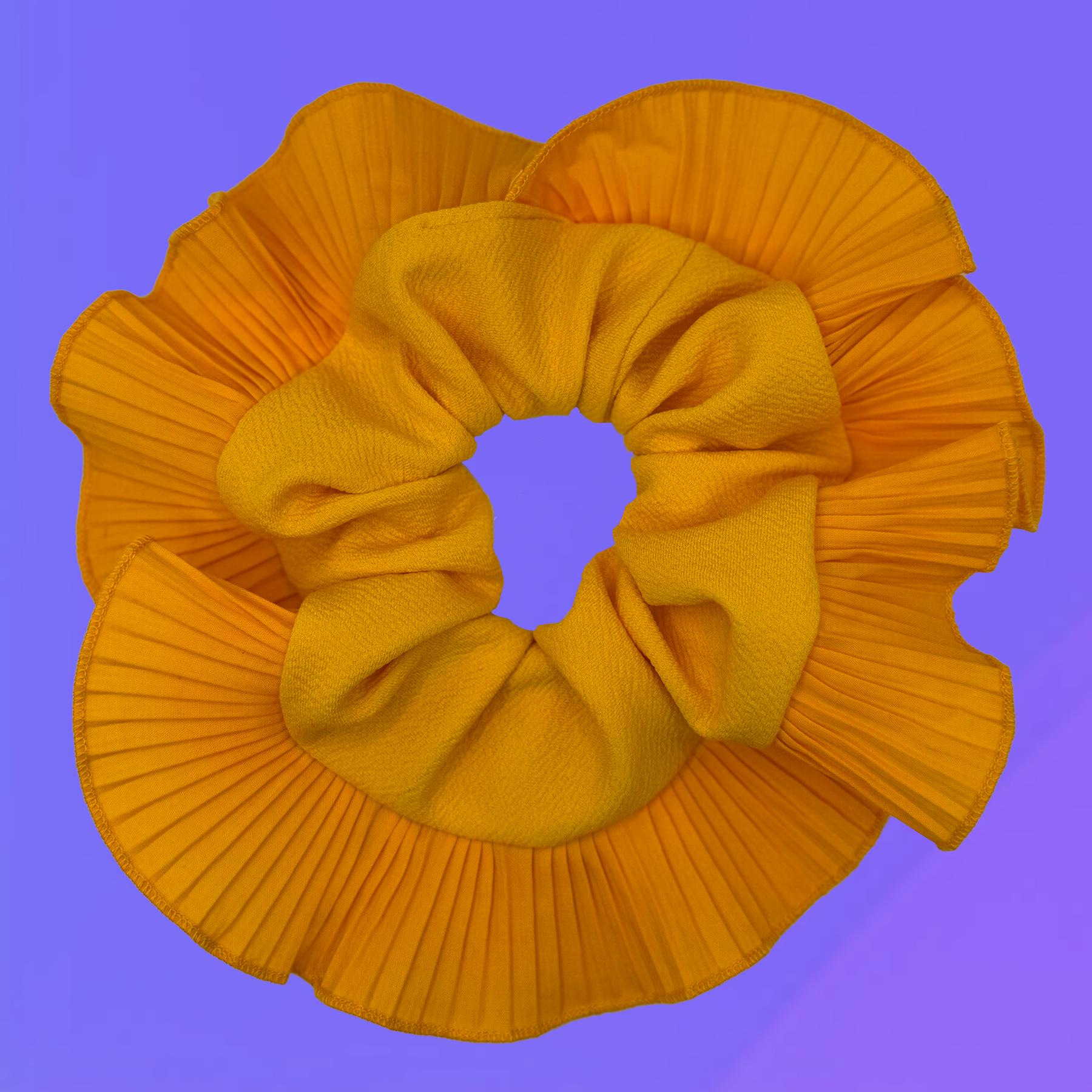 Scrunchies Rumba Simple Amarillo