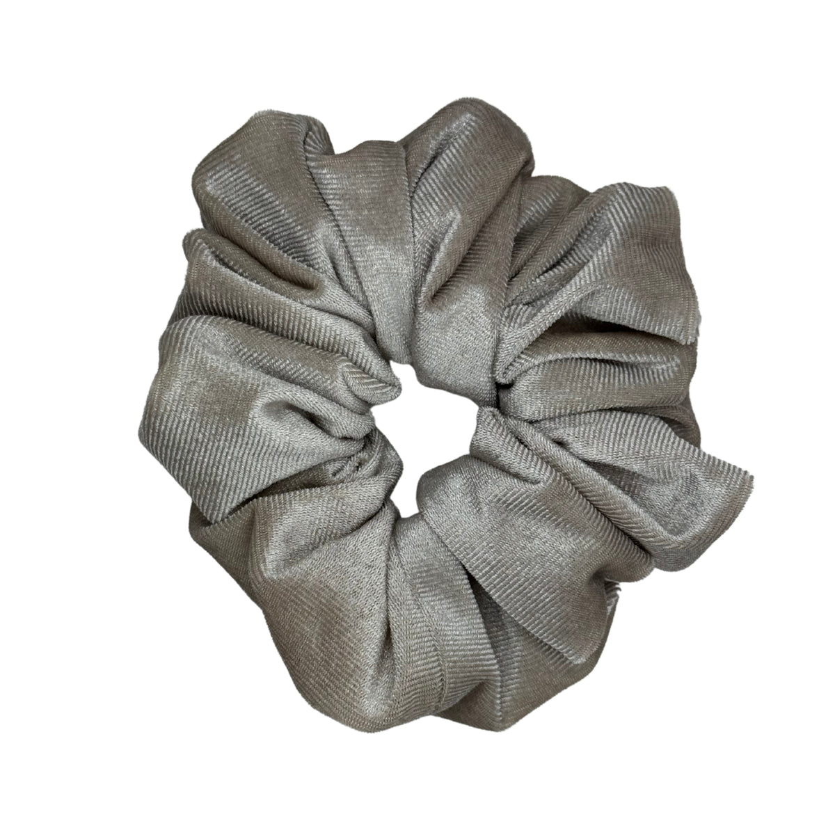 Scrunchies Colet Algodon gris grande