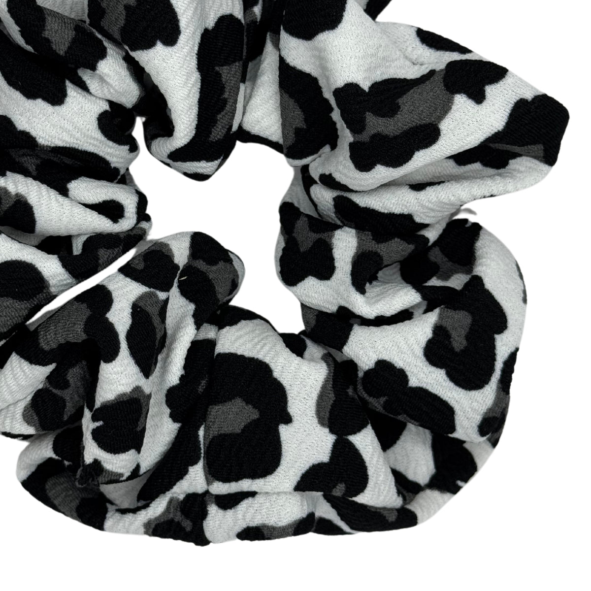 Scrunchies Colet Sofía blanco/gris y negro grande