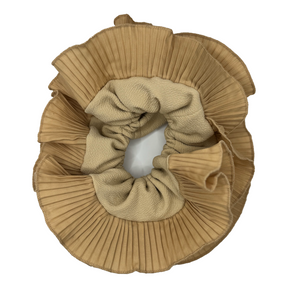 Scrunchies Rumba Doble Beige